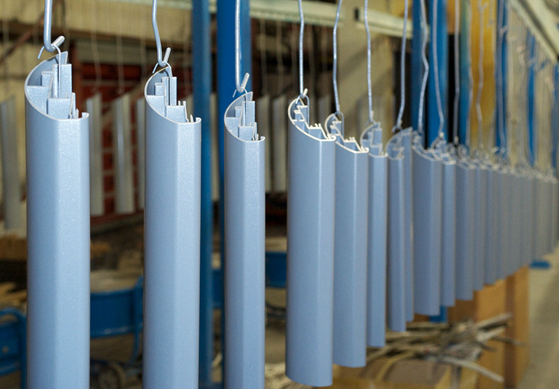 Plastic spraying factory processing case